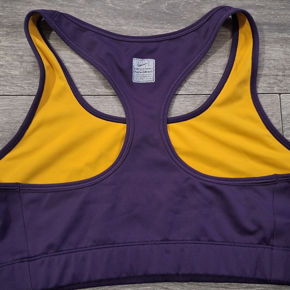 Nike Sports Bras - Purple, Green, Yellow, and Gray. - Picture 3 of 13